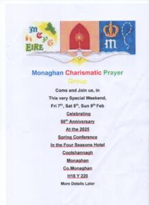 Monaghan Charismatic Prayer Group 7th Feb - 9th Feb @ The Four Seasons Hotel